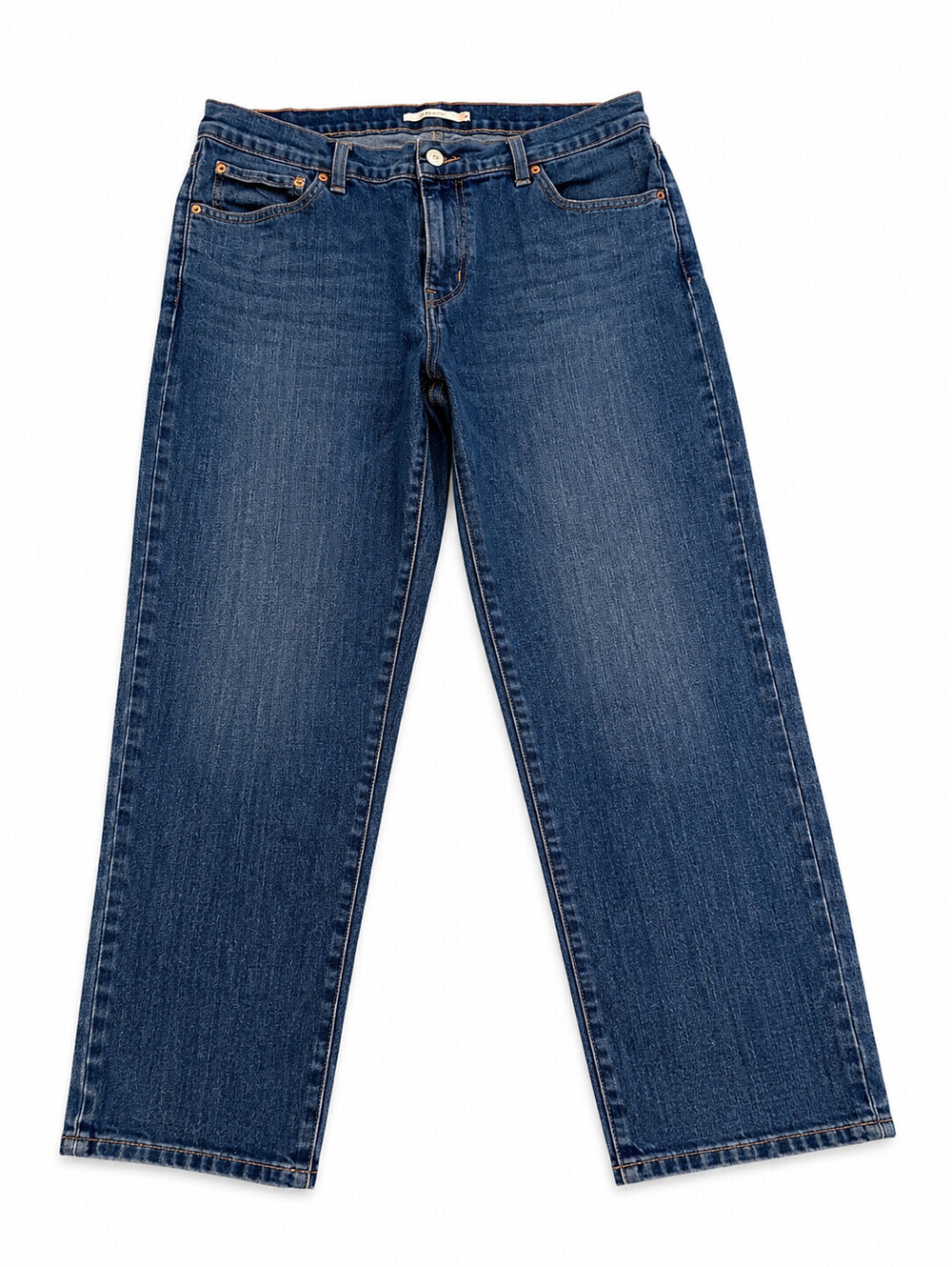 Levi's Women's Blue Boyfriend Fit Denim Jeans Size 33